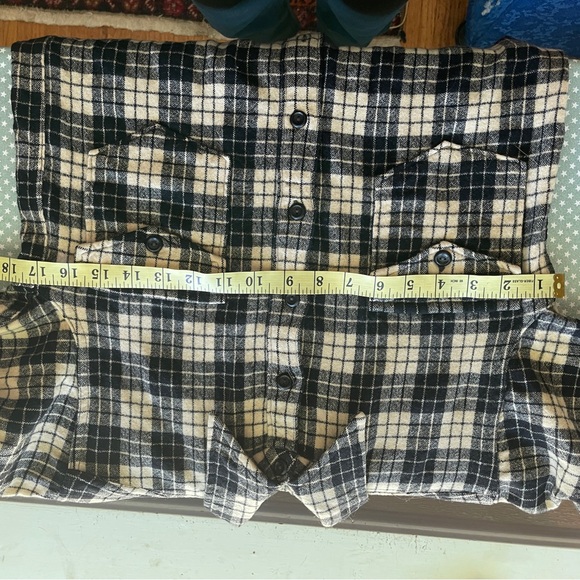 Vintage Wool shirt made in USA, sz 15 mens or sm ladies - Picture 9 of 10